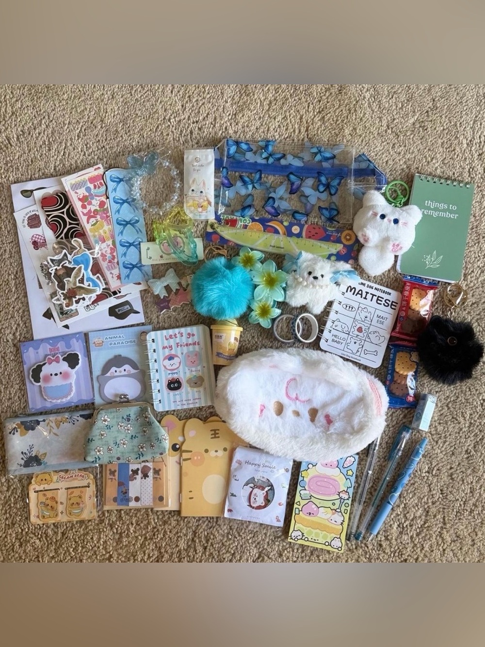 Stationary and accessories bundle